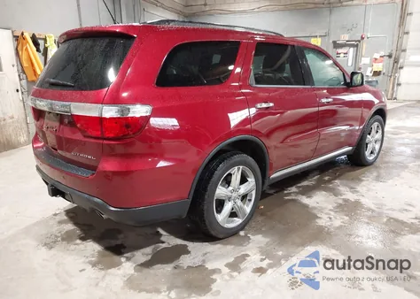 2013 Dodge Durango Citadel z USA, uszkodzony, nr VIN 1C4SDJETXDC660699